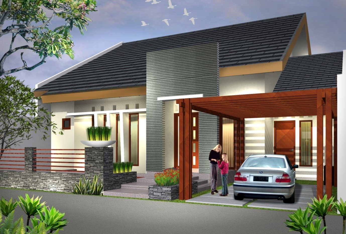 Gambar Desain Rumah Minimalis Sederhana Terbaru